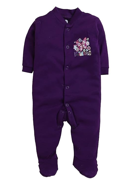 100% Cotton Rompers Sleepsuits Jumpsuit Night Suits for Infants Newborn Baby Boys & Girls