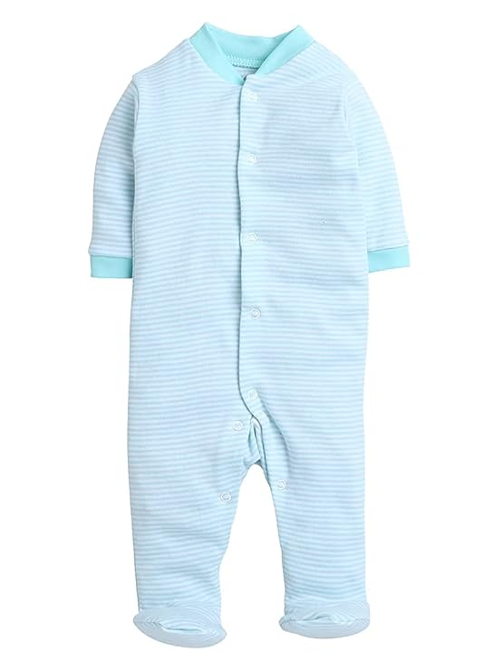 100% Cotton Rompers Sleepsuits Jumpsuit Night Suits for Infants Newborn Baby Boys & Girls
