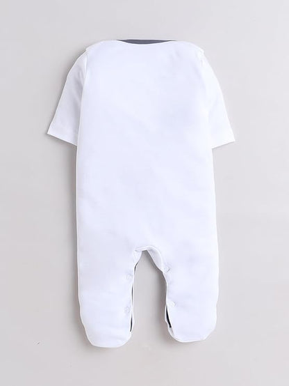 100% Cotton Rompers Sleepsuits Jumpsuit Night Suits for Infants Newborn Baby Boys & Girls