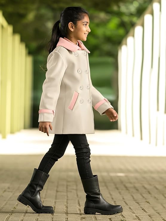 Girl's A-Line Coat