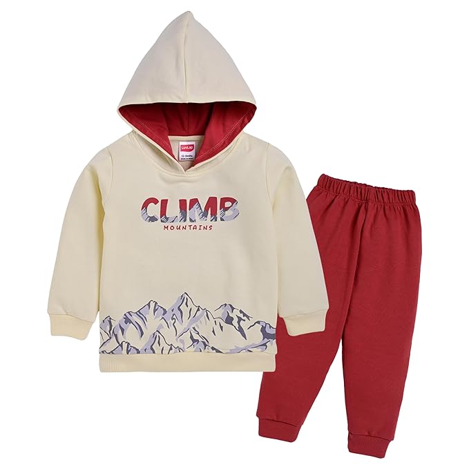 Baby-Girls Baby and Toddler Hooded Sweatshirt Set